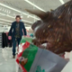Mr. Grooberson (Paul Rudd) encountering a Terror Dog in a big box store.
